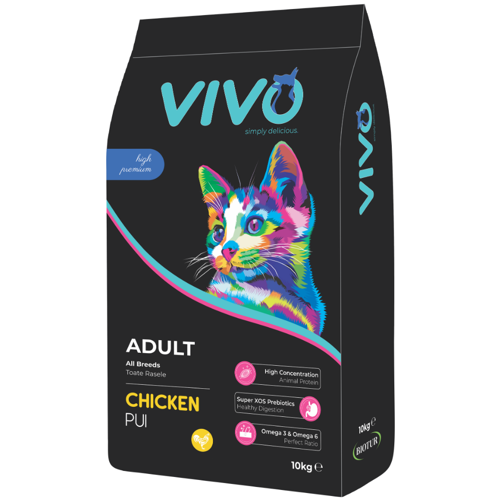 VIVO Cat Adult cu pui