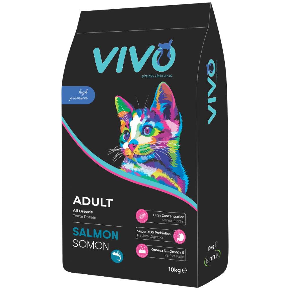 VIVO Cat Adult cu somon