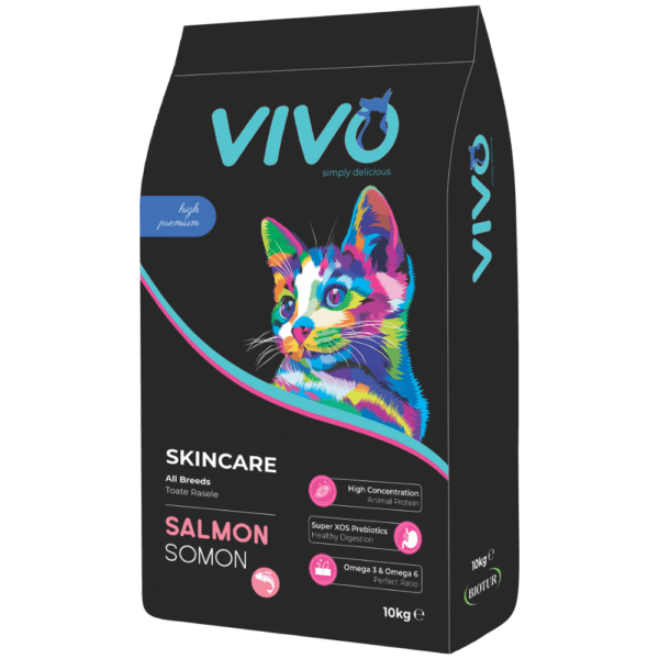 VIVO Cat Skincare cu somon
