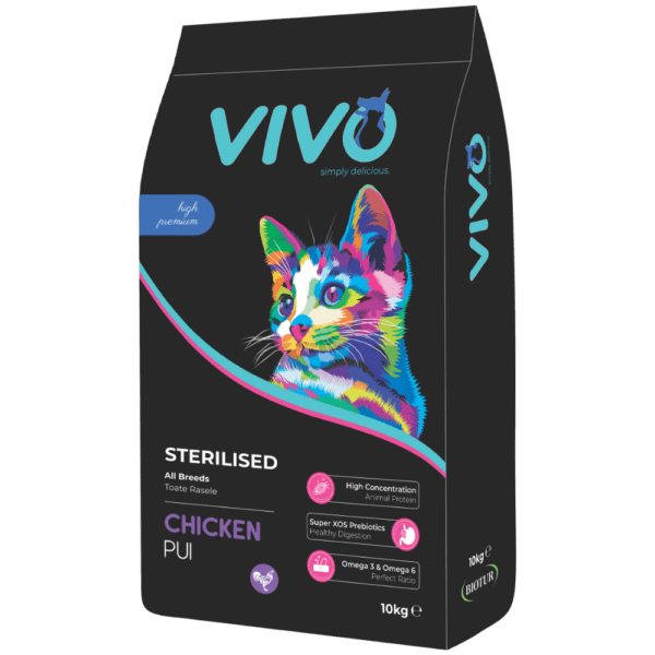 VIVO Cat Sterilised cu pui