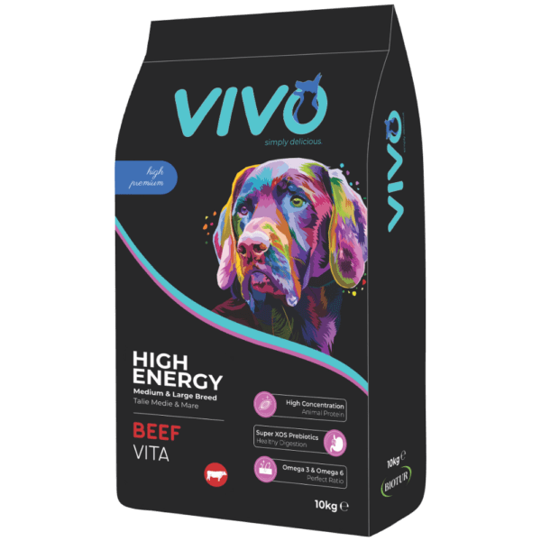 VIVO Dog Adult cu vită (toate taliile)